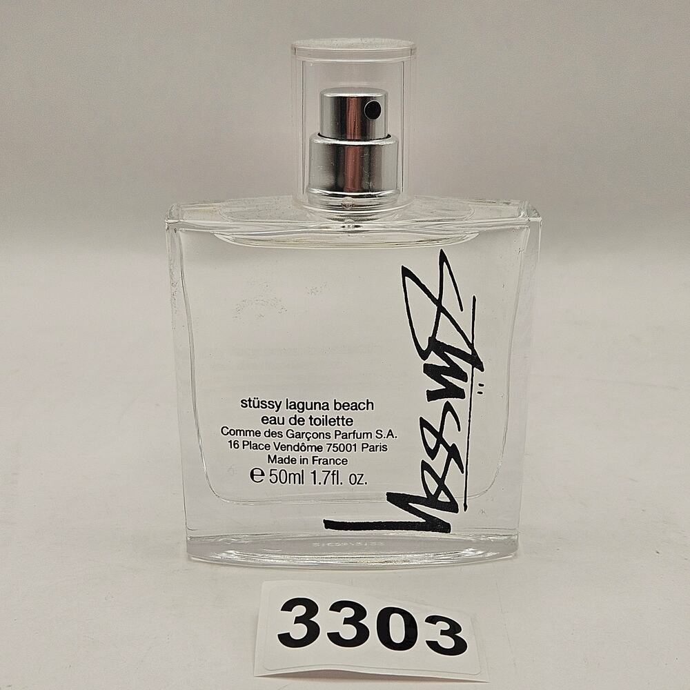 STUSSY X CDG COMME DES GARCONS LAGUNA BEACH EAU DE TOILETTE PERFUME 50ml 1.7oz